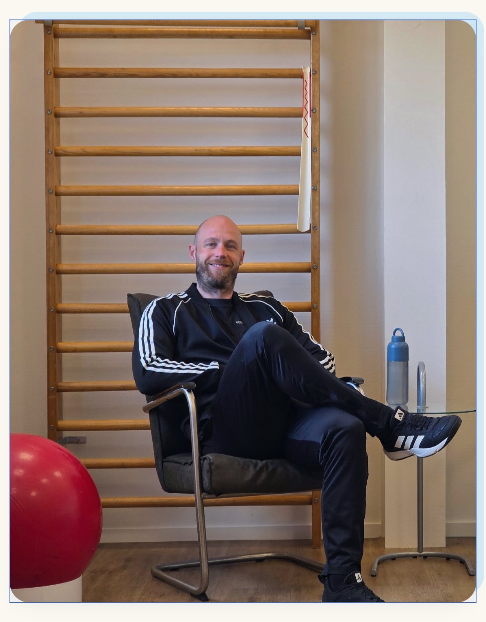 Jeroen, personal trainer op Vlieland