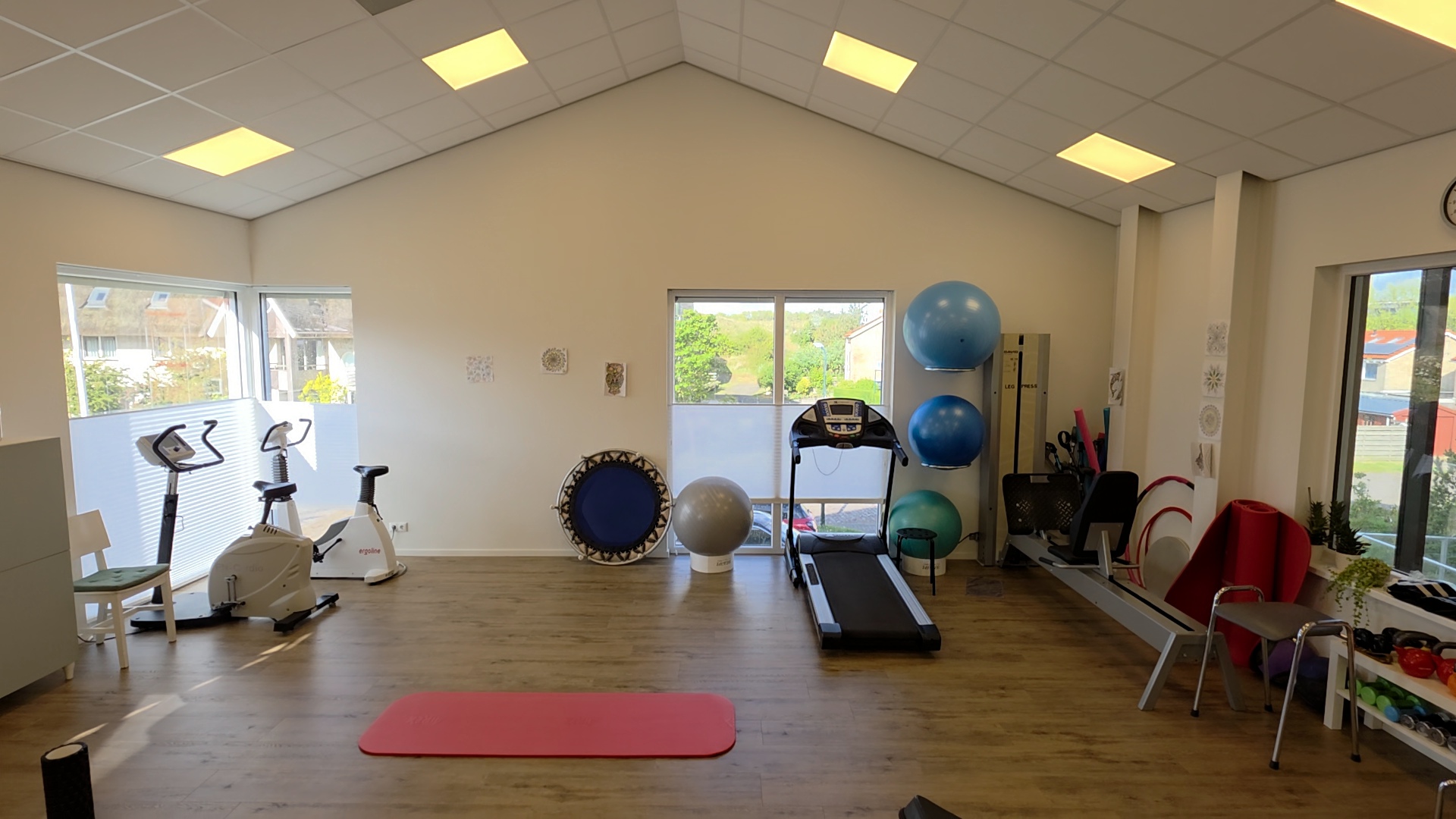 De privé personal training studio op Vlieland